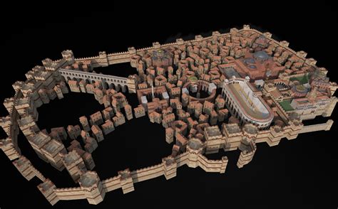 The Queen of Cities: A Unique 3D model for the City of Constantinople ...