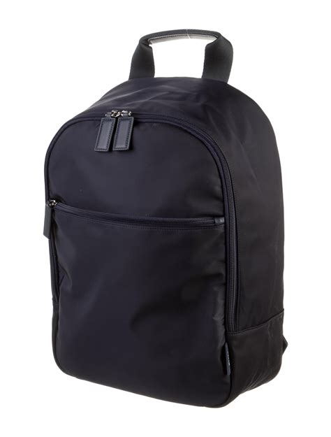 Bally Nylon Backpack - Blue Backpacks, Bags - WB244595 | The RealReal