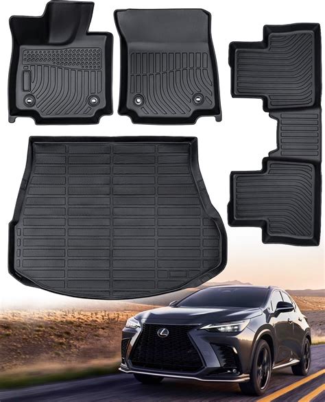 DrCarNow for 2022 2023 2024 Lexus NX250 NX350 Floor Mats & Cargo Liner ...