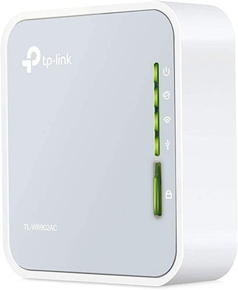 TP-Link AC750 Mbps Wireless Portable Mini Travel Router (TL-WR902AC ...