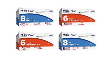 Micro-Fine™ İnsülin Şırıngaları