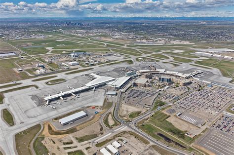 Aerial Photo | International Terminal, Calgary International Airport