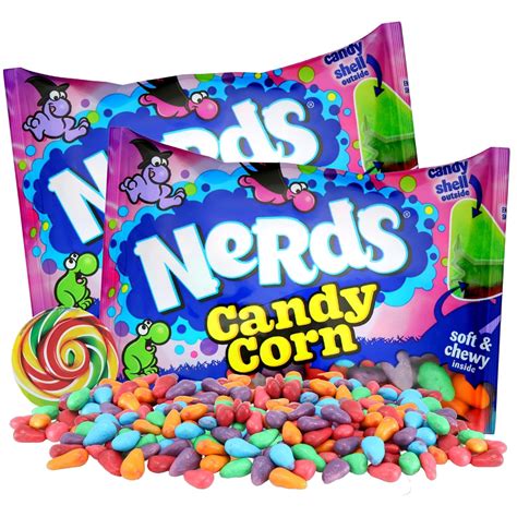 Amazon.com : Nerds Candy Corn, Chewy with Crunchy Shell, Assorted ...