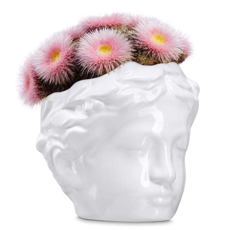 Ceramic White Planter Pot