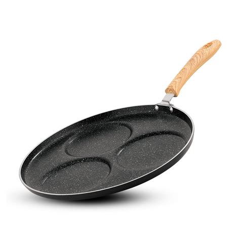 Bellini Plus Aura 5-Layer Non-Stick 3 PIT Uttapam Tawa - Gas Stove Rea