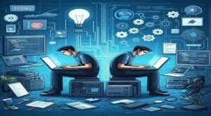 Coding vs Programming 的图像结果