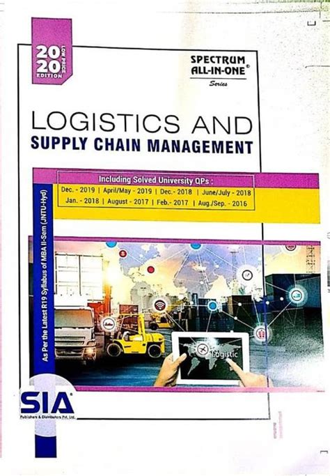 Logistics And Supply Chain Management, MBA II-Semester (As Per The ...