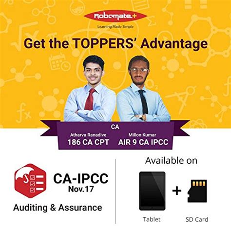 Mahesh Tutorials' Robomate+ CA IPCC Video Lectures - Auditing And ...