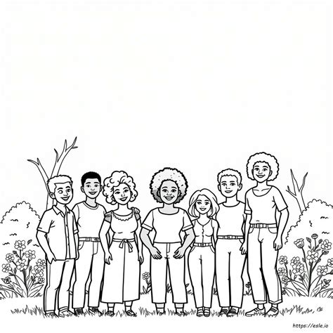 Black People Coloring Pages