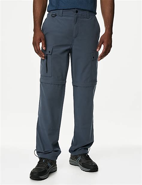 Buy Zip Off Trekking Trousers with Stormwear™ at Marks & Spencer