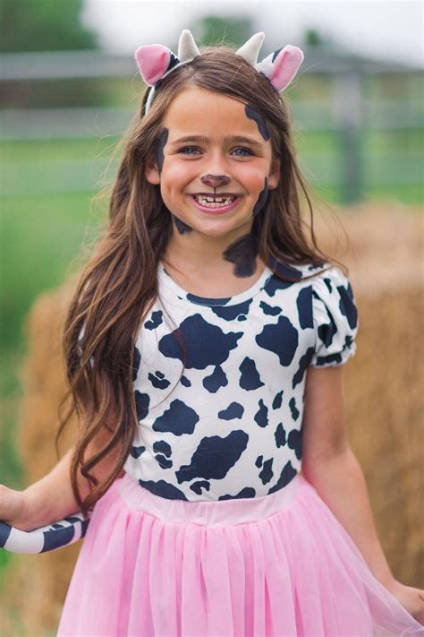 Pink Cow Costume - 5 Piece Set | Sparkle In Pink