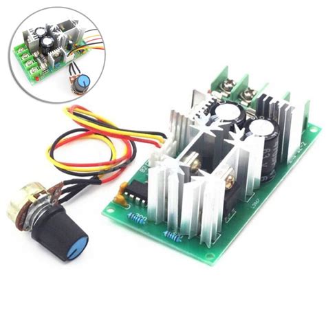 12V-48V 20A PWM DC Motor Speed Control Switch Volt | Ubuy India