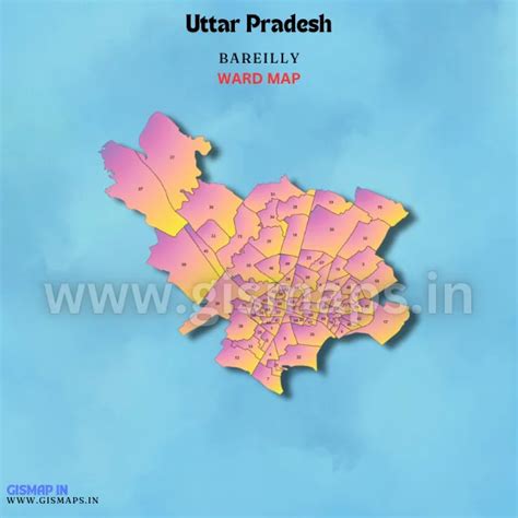 Bareilly Ward Map (Uttar Pradesh)