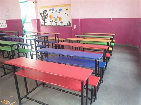 Furniture - 3 Seater School Benches And Desks Manufacturer from Ahmedabad