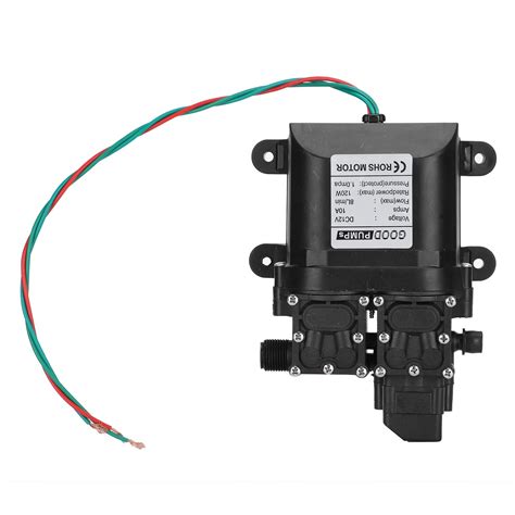 Motor Pump, High Efficiency Black Diaphragm Water Pump, Engineering ...