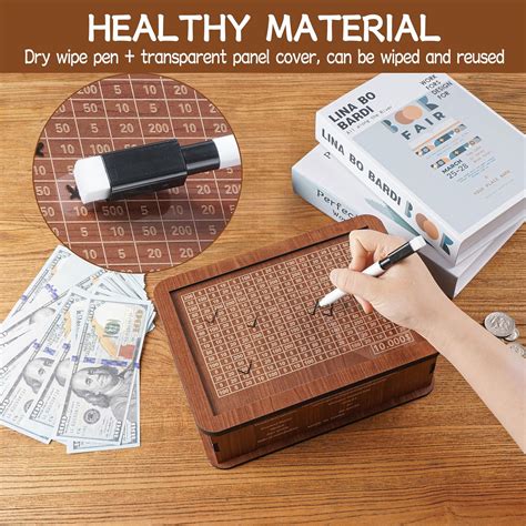 FOLENCER Wooden Cash Money Saving Box,Piggy Bank for Kids & India | Ubuy