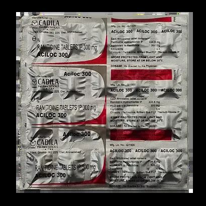 ACILOC 300MG TABLET 20'S Price, Uses, Side Effects & Substitutes | Medkart