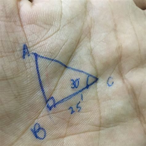 A right triangle has a 30 angle. The leg adjacent to the 30 angle ...