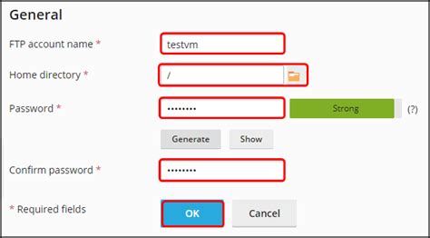 How to change FTP Password - Diadem Technologies : Support Knowledgebase