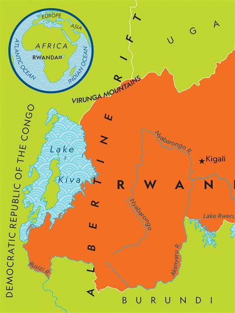 Rwanda Map Rwanda Travel Maps Maps To Help You Plan Your Rwanda