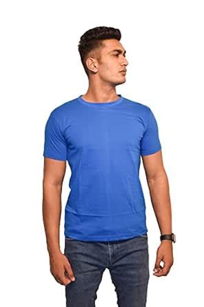 Buy Regular Fit Polo Rayon T-Shirt for Men's M9901 Blue at Amazon.in