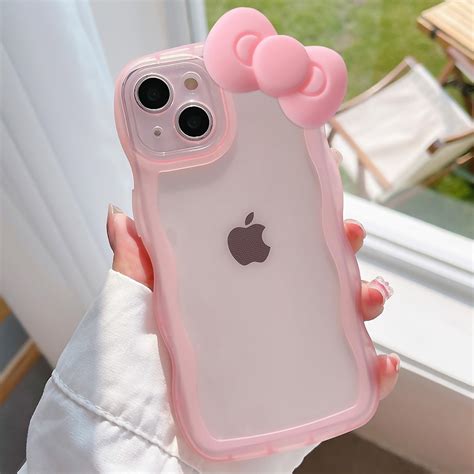 Amazon.com: Cute Bowknot Case for iPhone 12 Mini, Ribbon Bow Case with ...