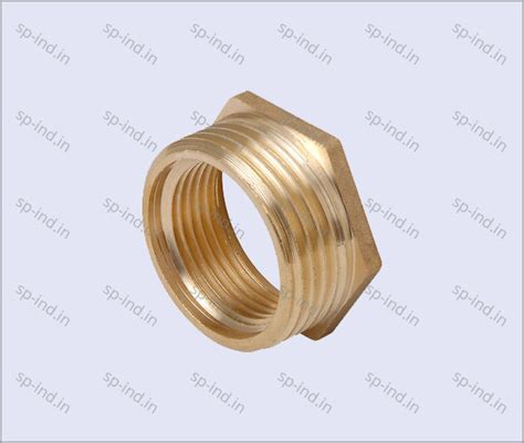 Brass Male Bush - S P Industries