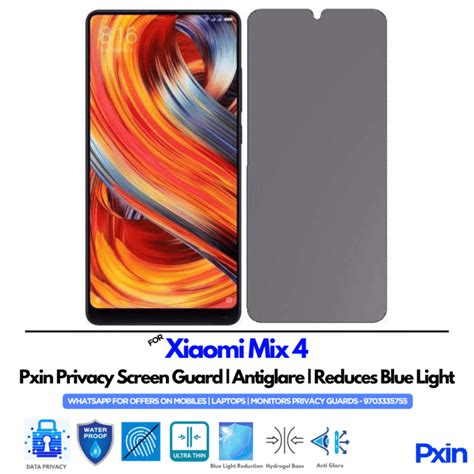 Privacy Screen Guard for Xiaomi Mix 4 Mobile | No.1