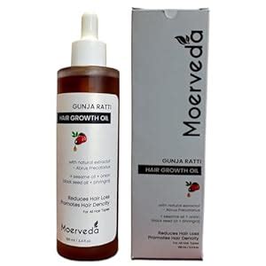 Buy Ayurvedic Gunja Ratti Hair Growth Oil With Natural Extractor Abrus ...
