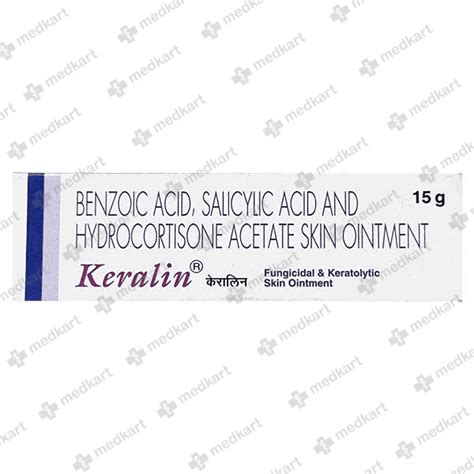KERALIN OINTMENT 15 GM, Price, Composition & Generic Alternatives - Medkart