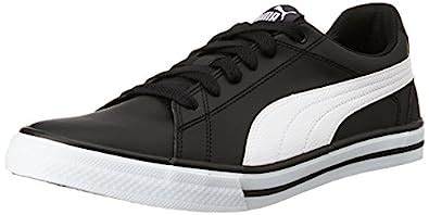 Buy Puma Men's Court Point Vulc V2 Idp Black White Sneakers - 9 UK ...