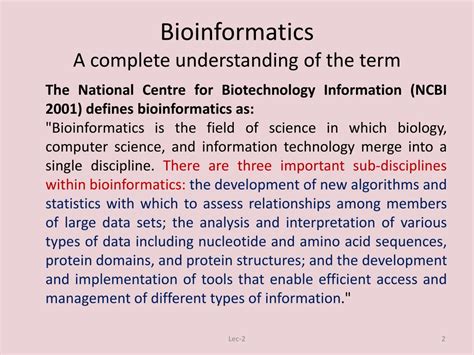 Image result for Bioinformatics Terminologies