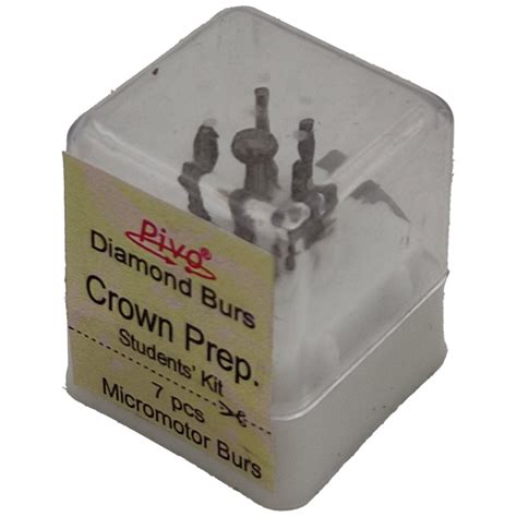 Pivo Student's Kit Set of 7 Micro Motor Burs