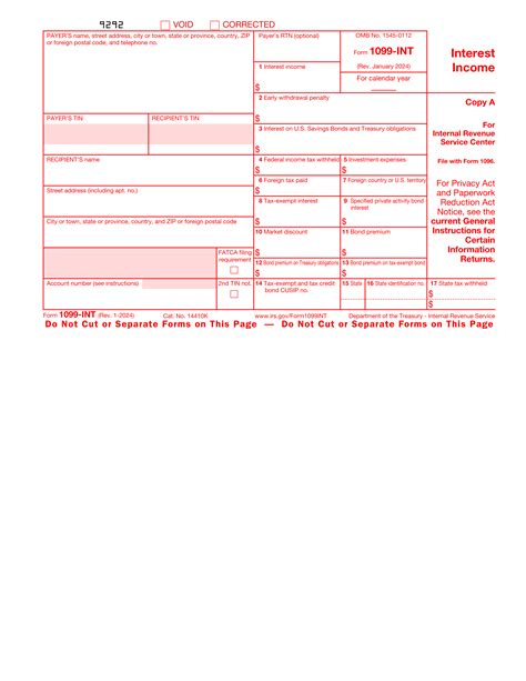Form 1099-INT 2023-2024: How to Fill Out & Download - PDF Guru