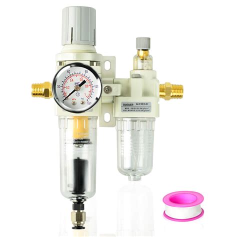 Buy Taisher 1/4 Inch NPT Compressed Air Filter, Regulator & Lubricator ...