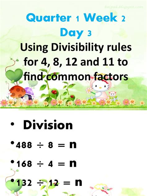 Image result for Tutorial for Grade 5 Math 1st Week
