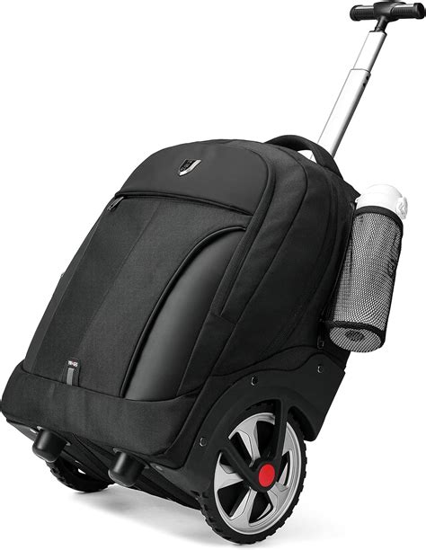 Buy Rolling Backpack, Waterproof Backpack with Wheels for Business ...