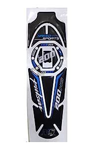 Open Throttle Racers Bajaj Pulsar NS200 Compatible Tank Pad Combo Blue ...