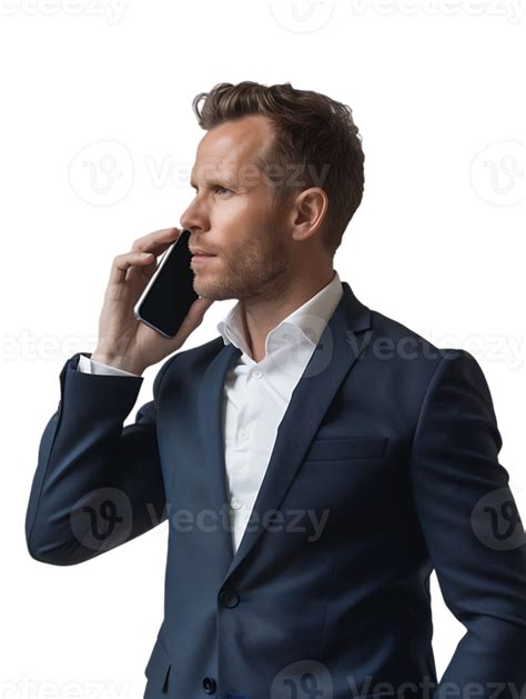 Business Man On Phone PNG 的图像结果
