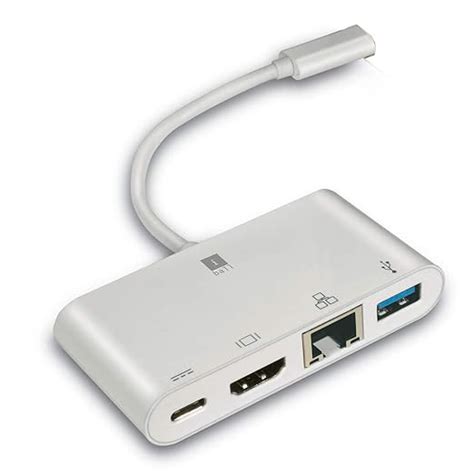 iBall USB Type-C to Multiport Adapter, HDMI 1080p @ 60Hz, USB 3.0 ...