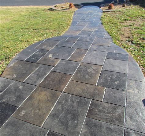 How To Stain Stamped Concrete A DIY Guide - Food Stamps