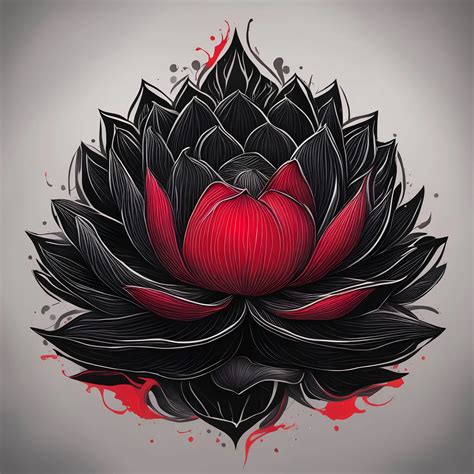 Lotus Flower Bomb Tattoo