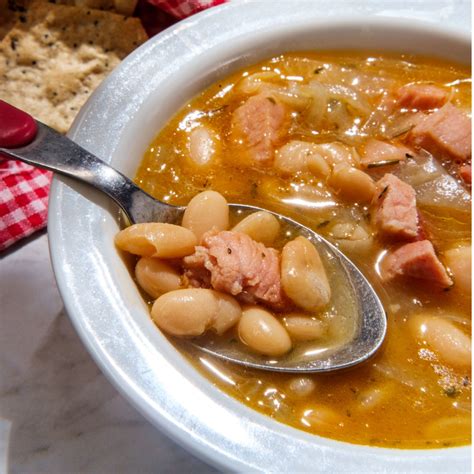 Crock Pot Ham and Bean Soup Recipe