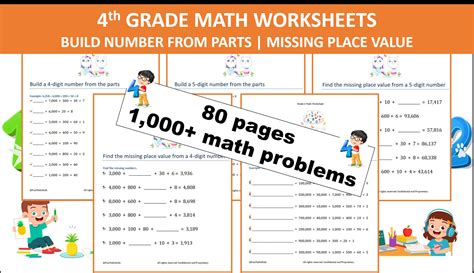 Image result for Basic Math Worksheets Grade 4 Subtraction