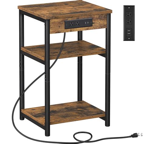 Roddinton End Table With Usb Ports & Outlets at Suzanne Wilson blog