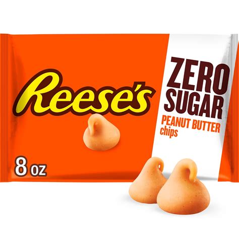 Reese's Zero Sugar Peanut Butter Baking Chips, Bag 7 oz Ingredients ...