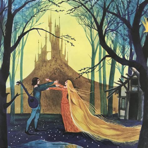 Rapunzel uit de "Verhalen Reus". | Sprookjes, Rapunzel, Illustraties