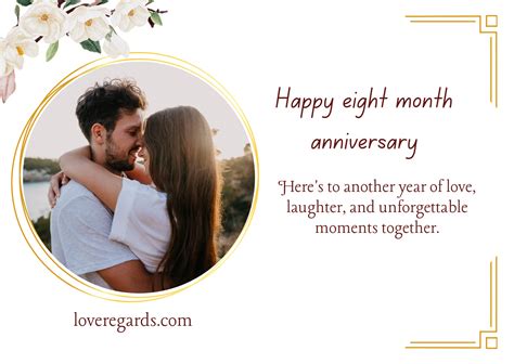 Happy Eight Month Anniversary: Celebrating Love’s