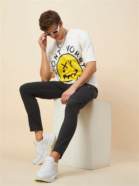 Men Non Iron Mid-Rise Cargos Trousers – HighStar