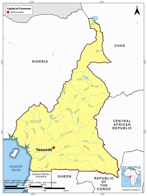 Cameroon Maps | Mappr
